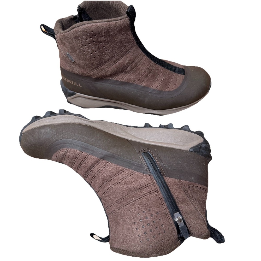 Merrell Men's Thermo Kiruna Mid Zip Waterproof Medium Insulated Sz-U.S 8.5 Brown